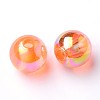 Eco-Friendly Transparent Acrylic Beads PL733-16-2