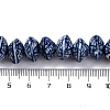 Handmade Blue and White Porcelain Beads Strands PORC-I027-09-4