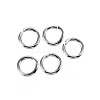 304 Stainless Steel Open Jump Rings X-STAS-D448-098P-6mm-1