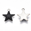 201 Stainless Steel Enamel Charms X-STAS-N088-14-4