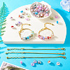 DIY European Bracelete Making Kits DIY-TA0012-17G-8