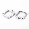 Non-Tarnish 304 Stainless Steel Open Back Bezel Pendants X-STAS-T052-24P-2