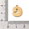 304 Stainless Steel Pendants STAS-K297-09C-G-3