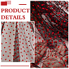 Polyester Mesh Lace Fabric DIY-WH0504-330D-5