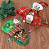 7Pcs 7 Style Christmas Non-woven Fabrics Candy Bags Decorations ABAG-SZ0001-16-7
