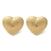 304 Stainless Steel Stud Earrings EJEW-L296-013G-03-4