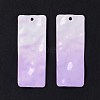 Gradient Spray Painted Alloy Pendants FIND-E026-04-3