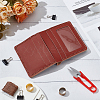 DIY Leather Men's Wallet Making Kits DIY-WH0349-228B-7