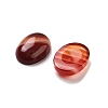 Dyed & Heated Natural Banded Agate Cabochons G-G145-01B-15-2