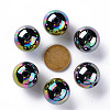 Opaque Acrylic Beads X-MACR-S370-D20mm-S002-3