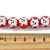 Handmade Porcelain Beads Strands PORC-A025-01C-4