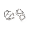 Rack Plating Brass Hoop Earrings EJEW-S241-24P-2