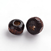 Dyed Natural Wood Beads WOOD-S614-1-LF-2