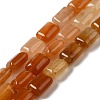 Natural Red Aventurine Beads Strands G-G085-A21-01-1