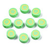 Handmade Polymer Clay Beads CLAY-N011-031O-1