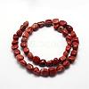 Natural Brecciated Jasper Beads Strands G-F464-01-2