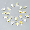 Natural Yellow Shell Pendants SSHEL-N036-022-1