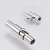 Tarnish Resistant 304 Stainless Steel Magnetic Clasps STAS-O114-009P-1