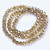 Electroplate Glass Beads Strands EGLA-A034-T6mm-A12-2