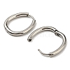 Tarnish Resistant Stainless Steel Hoop Earrings EJEW-P232-02P-2