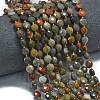 Natural Ocean Jasper Beads Strands G-K389-B47-01-2