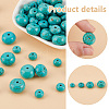   200Pcs 5 Styles Synthetic Turquoise Beads TURQ-PH0001-07-4