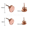 32Pcs 8 Styles PVD Vacuum Plating 304 Stainless Steel Stud Earring Findings STAS-SZ0001-39-2