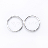 Tarnish Resistant 201 Stainless Steel Linking Rings STAS-E437-22A-P-2