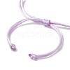 Adjustable Natural & Synthetic Gemstone Chips Braided Bracelets for Women BJEW-JB11531-5