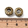 Tibetan Style Alloy European Beads AL-CBA3B63-17AB-2