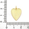 Brass Enamel Pendants KK-Z077-01G-10-3