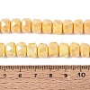 Anti-Tarnish Electroplate Glass Beads Strands GLAA-T025-10mm-11C-2