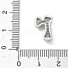 Brass Micro Pave Cubic Zirconia Pendants KK-A300-02P-R-3
