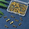 50Pcs Brass Ice Pick Pinch Bails IFIN-FS0001-47A-7