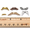 Tibetan Style Alloy Beads TIBEB-FS0001-17-5
