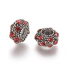 Tibetan Style Alloy European Beads MPDL-G030-02AS-2