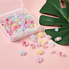 Beadthoven 120Pcs 3 Style Transparent Acrylic Beads TACR-BT0001-03-14