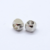 Cube Brass Spacer Beads KK-L015B-01P-2