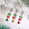 3Pcs Glass Beads Pendant Decorations HJEW-JM02533-2