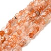 Natural Sunstone Beads Strands G-L608-A04-01-1