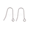 316 Stainless Steel Earring Hooks STAS-C059-10P-1