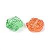 Baking Paint Transparent Glass Beads DGLA-N018-01-2