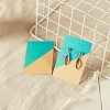 Rectangle Paper Earring Display Cards CDIS-D007-01A-1