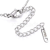 304 Stainless Steel Pendant Necklaces NJEW-H468-04-4