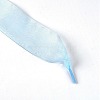 Flat Transparency Polyester Chiffon Shoelaces DIY-WH0265-04A-2