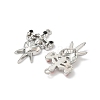 Alloy Rhinestone Pendants FIND-L023-08P-2