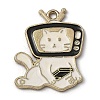 Zinc Alloy Enamel Pendants ENAM-Z005-02B-G-1