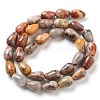 Natural Crazy Agate Beads Strands G-B106-A14-01-3