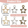 180Pcs Tibetan Style Alloy Pendants FIND-CA0010-89-2