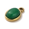 Natural Green Onyx Agate(Dyed & Heated) Pendants STAS-R009-04G-04-2